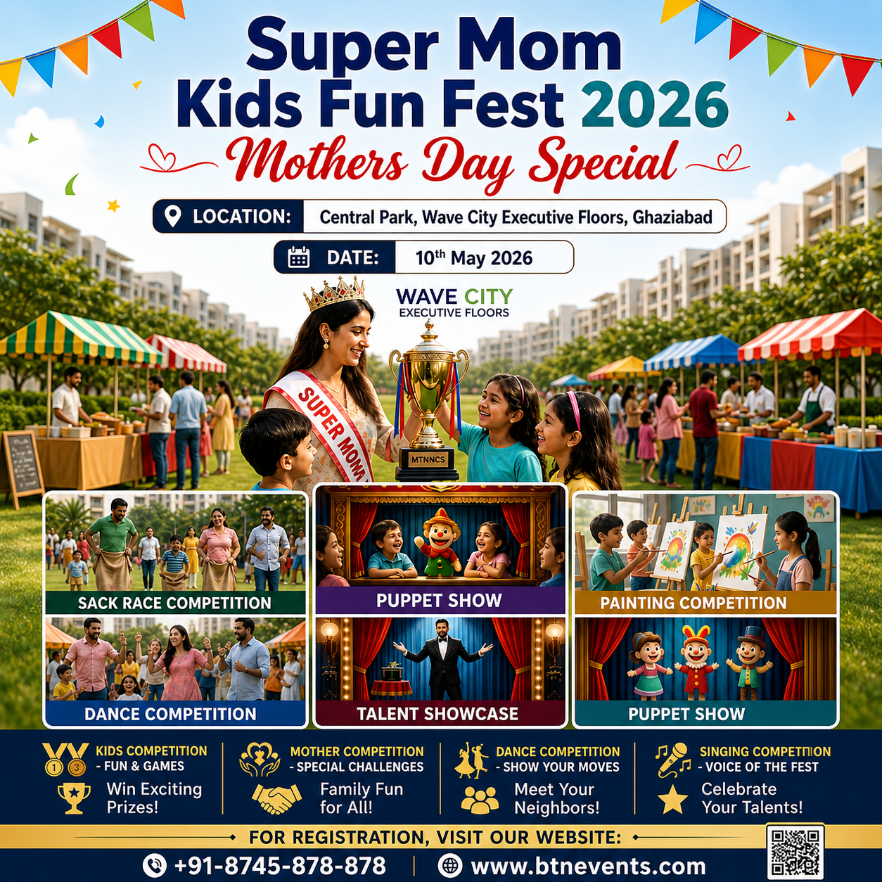 Super Mom & Kids Fest Wave City, Ghaziabad